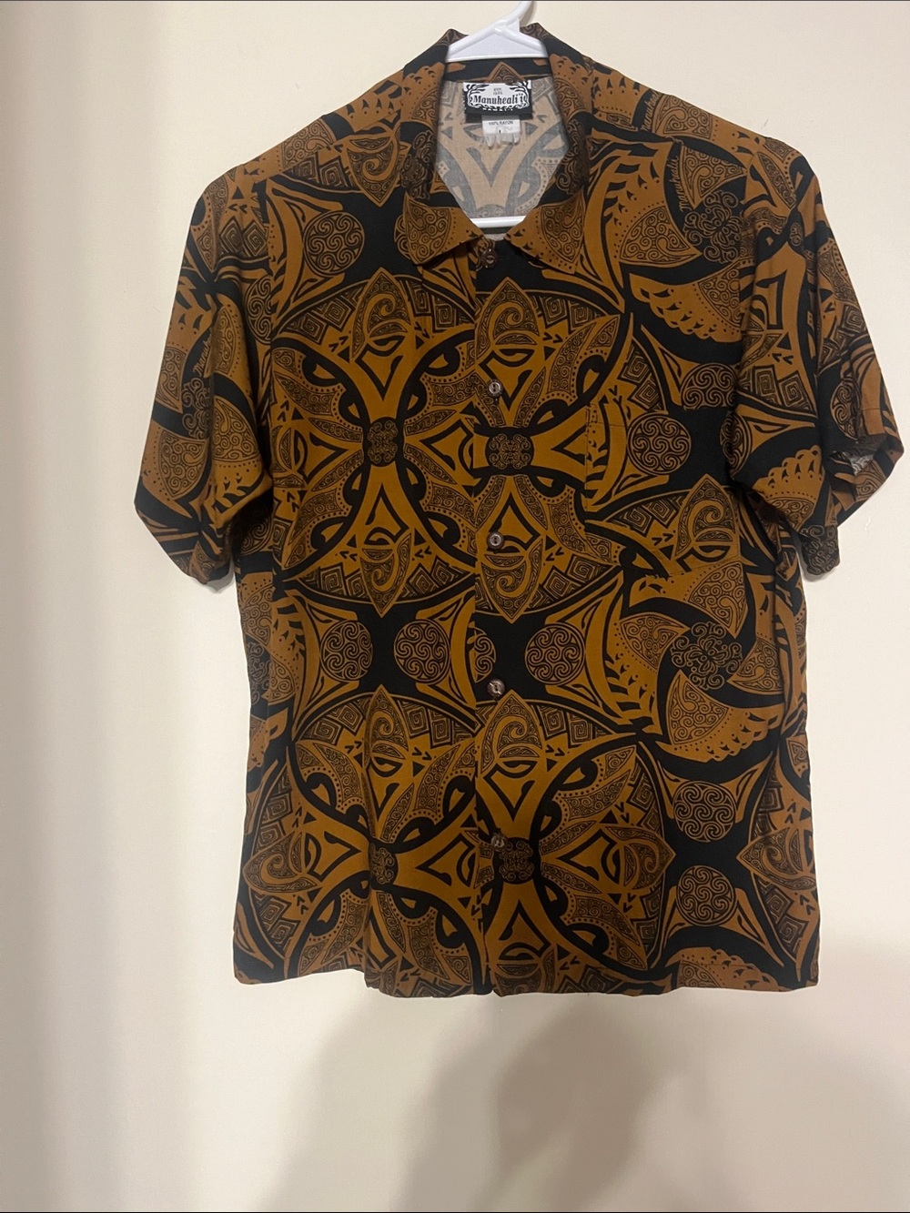 Manuheali’i Boys (L) Button Down Dress Shirt